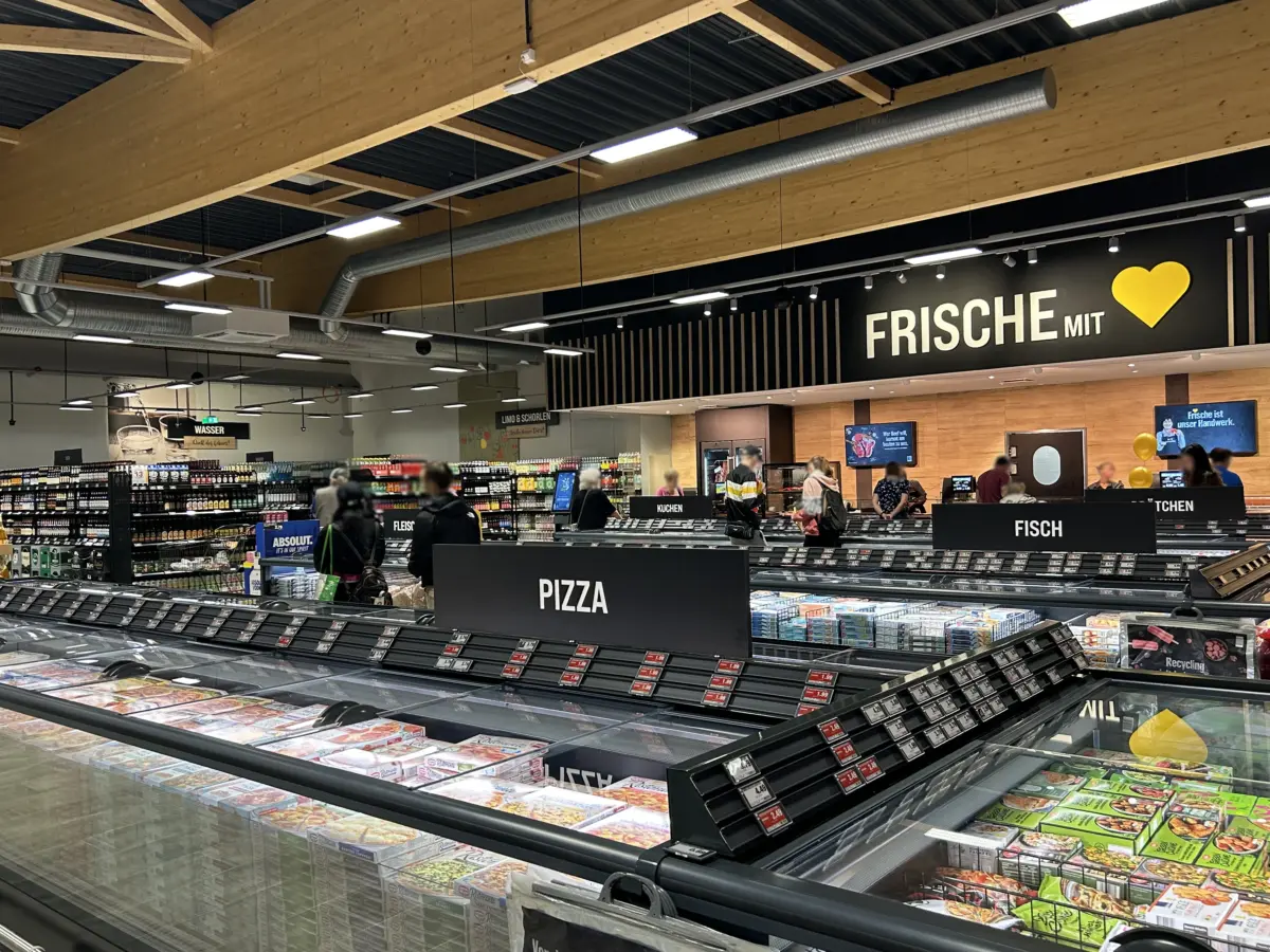 EDEKA Taucha Innenraumgestaltung