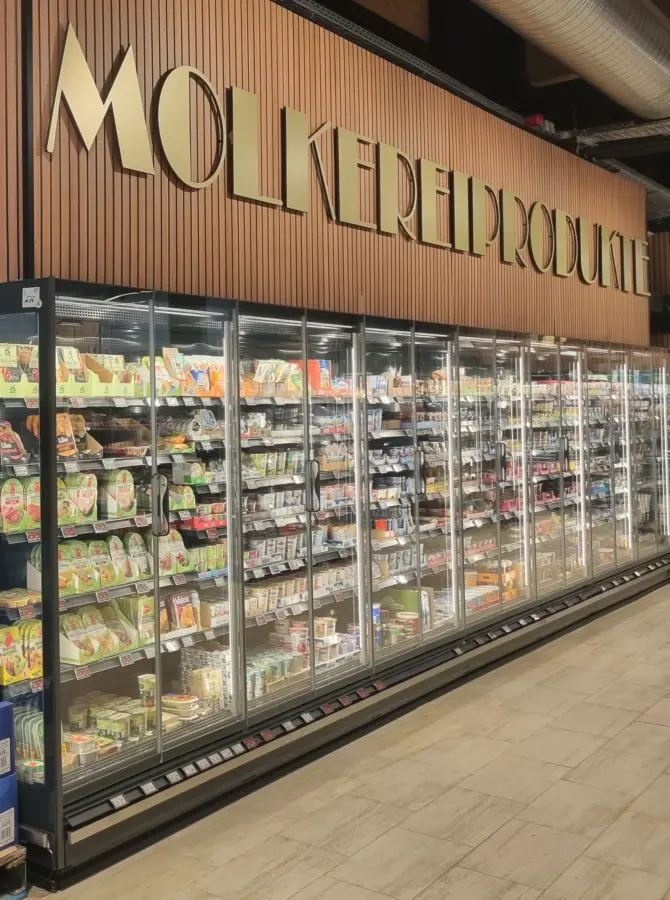 Regalierung, Molkereiprodukte
